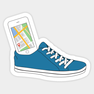 Shoe Tracker Sticker